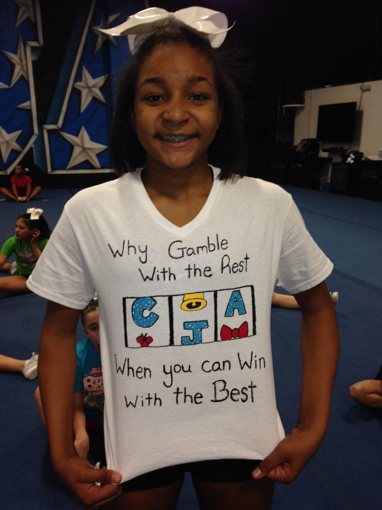 MeeshCoppola's tweet photo. Casino theme night at CJA! #ACready http://t.co/kTbo7JznQY
