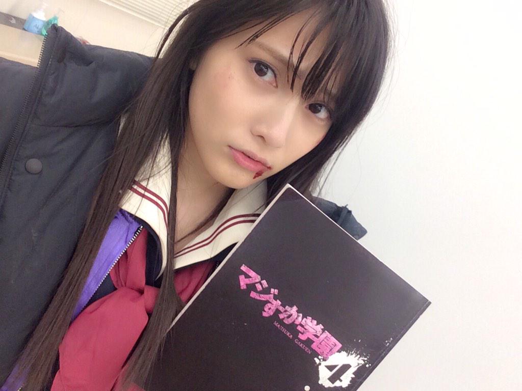 入山杏奈 マジすか学園4もうすぐですねーっ 3は舞台がプリズンだったので 今回セーラー服着られて嬉しい Http T Co Tnxineo2rj Twitter