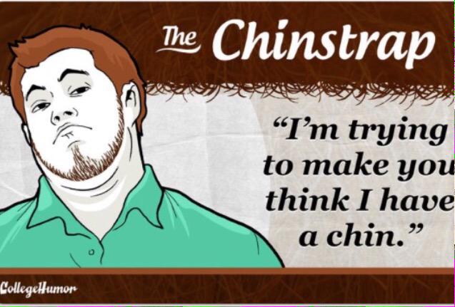 RichTearingaway's tweet photo. If you can't grow a chin..........

Grow a beard and create the illusion of one. http://t.co/75N3a94Zh4
