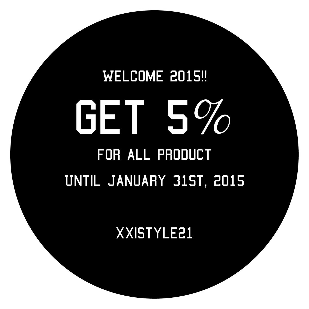 xxistyle21's tweet photo. Hello FRIDAY, get 5% discount to all product until 31st January, order add pin bum 30EA56AB. @Blackjack_Bdg http://t.co/MSBKF6ENZ6
