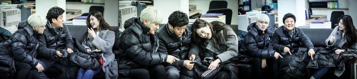 여러분께 살짝 공개하는 <닥터 프로스트> 출연진의 하하호호 즐거운 사진! 촬영장 분위기는 이러하답니다~ 이번주 일요일 밤 11시도 기대해주실꺼죠?