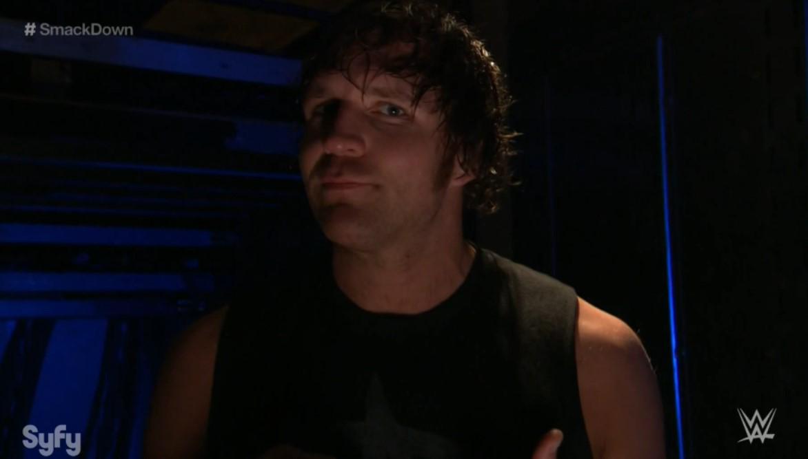 WWEUniverse's tweet photo. "NOBODY tells me what to do ... I just go out there and DO IT!" - @TheDeanAmbrose #SmackDown http://t.co/dff5n5Jz93