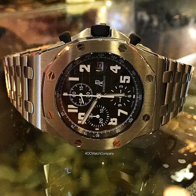 OCWatchCompany's tweet photo. Why does this always happen.🙈 In #Love. #AudemarsPiguet #RoyalOak #OffShore #Chronograph #SunolRidge #OCWatchComp... http://t.co/AvUxXXLyqV