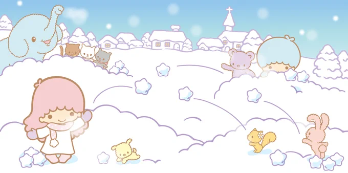 今日はみんなで、雪合戦…☆ 