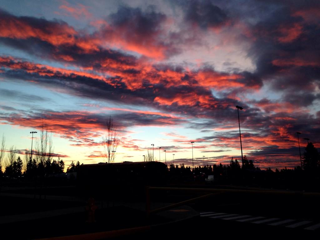 ellenvalerie_'s tweet photo. the sky this morning was something else #nofilterneded http://t.co/CyWAhJo8R2