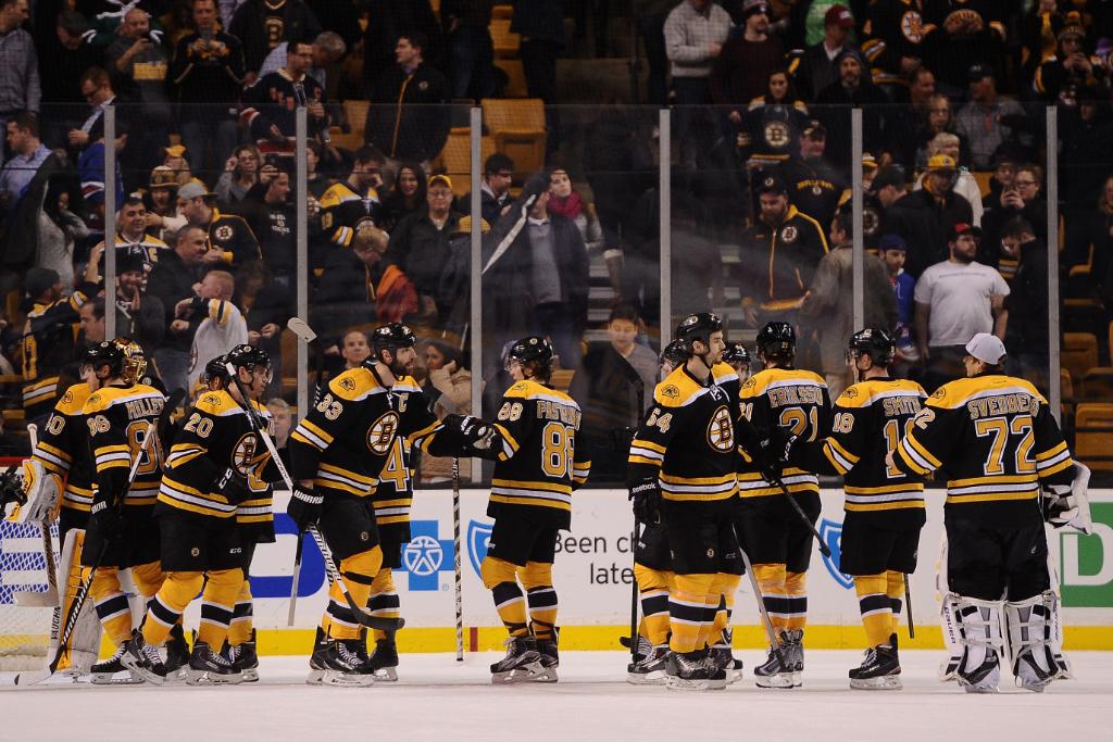 NHL's tweet photo. FINAL: @NHLBruins (3) - @NYRangers (0)
Recap: http://t.co/PgVCDqKGl5
#NYRvsBOS http://t.co/pkSl70y2GK