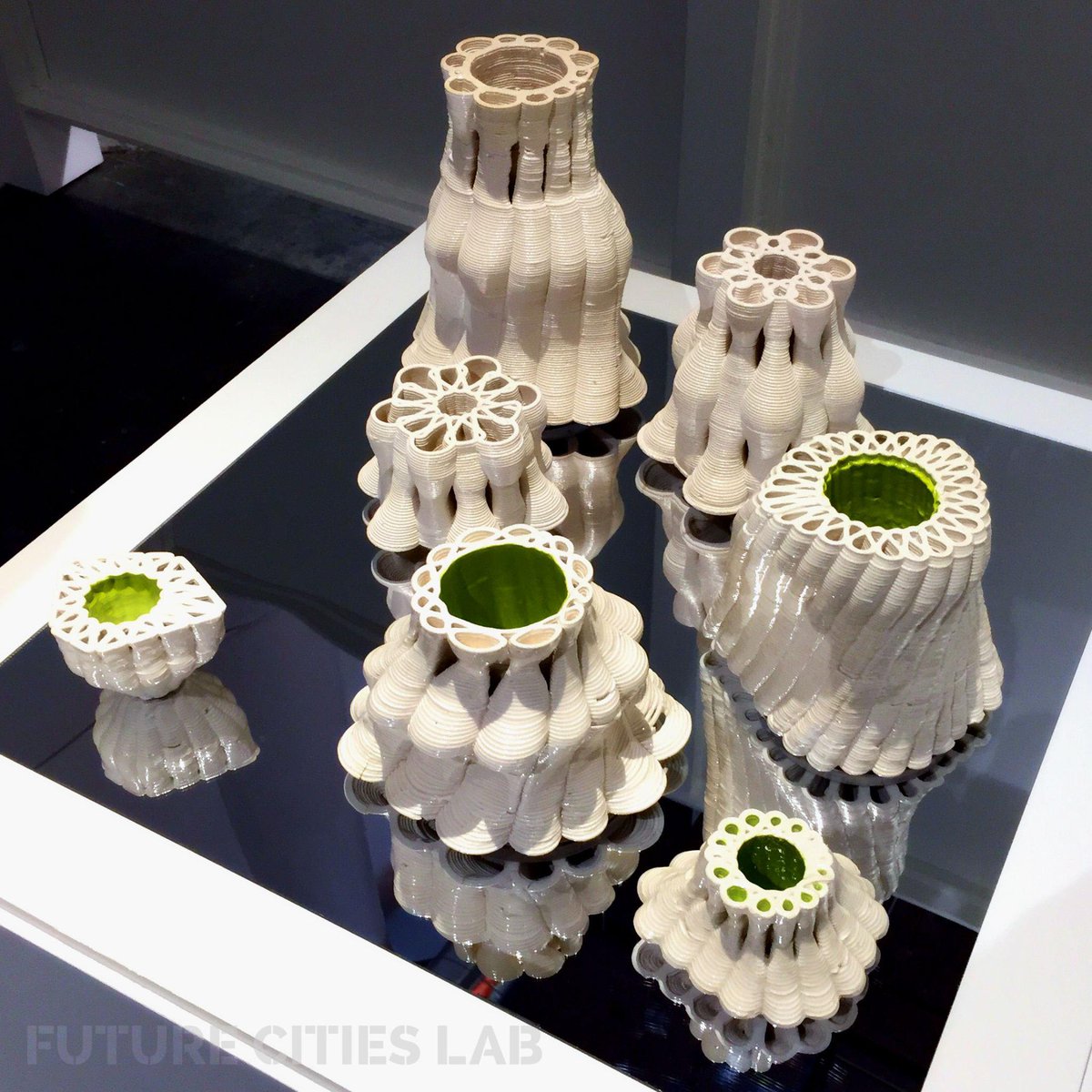 futureformslab's tweet photo. Our #clay prints for the #dataclay show at the #museumofcraftanddesign, opening Jan 16th (http://t.co/24n7TRTkrj) http://t.co/3ml5KL8JUD