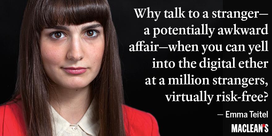 macleans's tweet photo. .@EmmaRoseTeitel, on manspreading and Internet outrage. (Now: prepare to be outraged!)  http://t.co/DhXAOoU2pH http://t.co/qcJJ31A89H