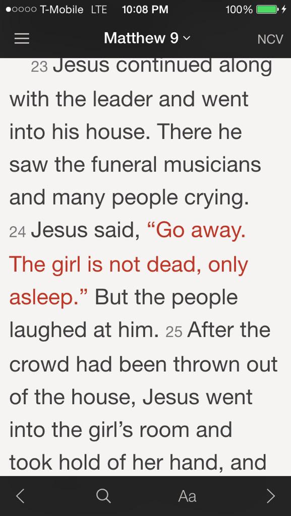 Encouragments7's tweet photo. Read this and RT 🙏 The power Jesus has! #DeadToLife  Read the rest to find out what happens 💙 http://t.co/r2n6IPAV1S