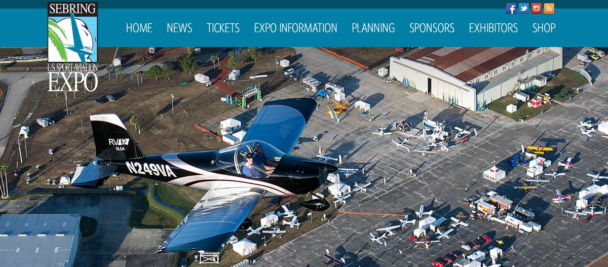 2GoFly's tweet image. Sell your Private Aircraft at the Expo
Sebring Florida Introduces an Aircraft Sales Lot

SportAviationExpo.com