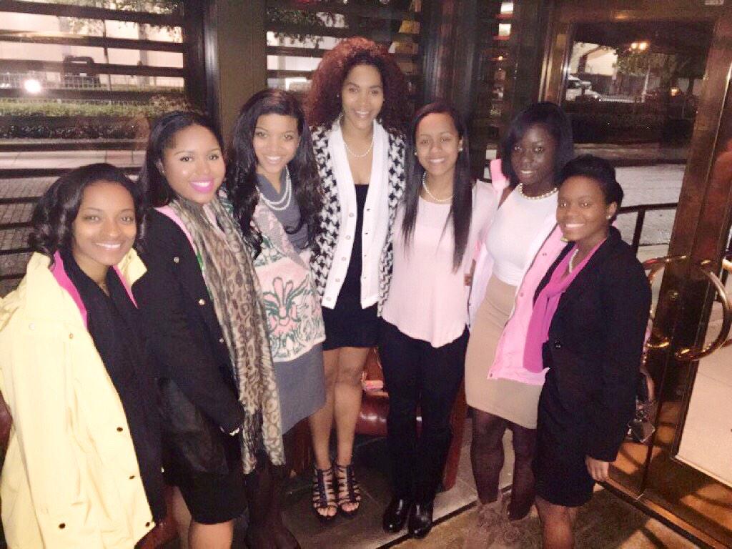 jasxiverson's tweet image. First Founders' Day in the books 💕💚 #Spr14 #TDOP