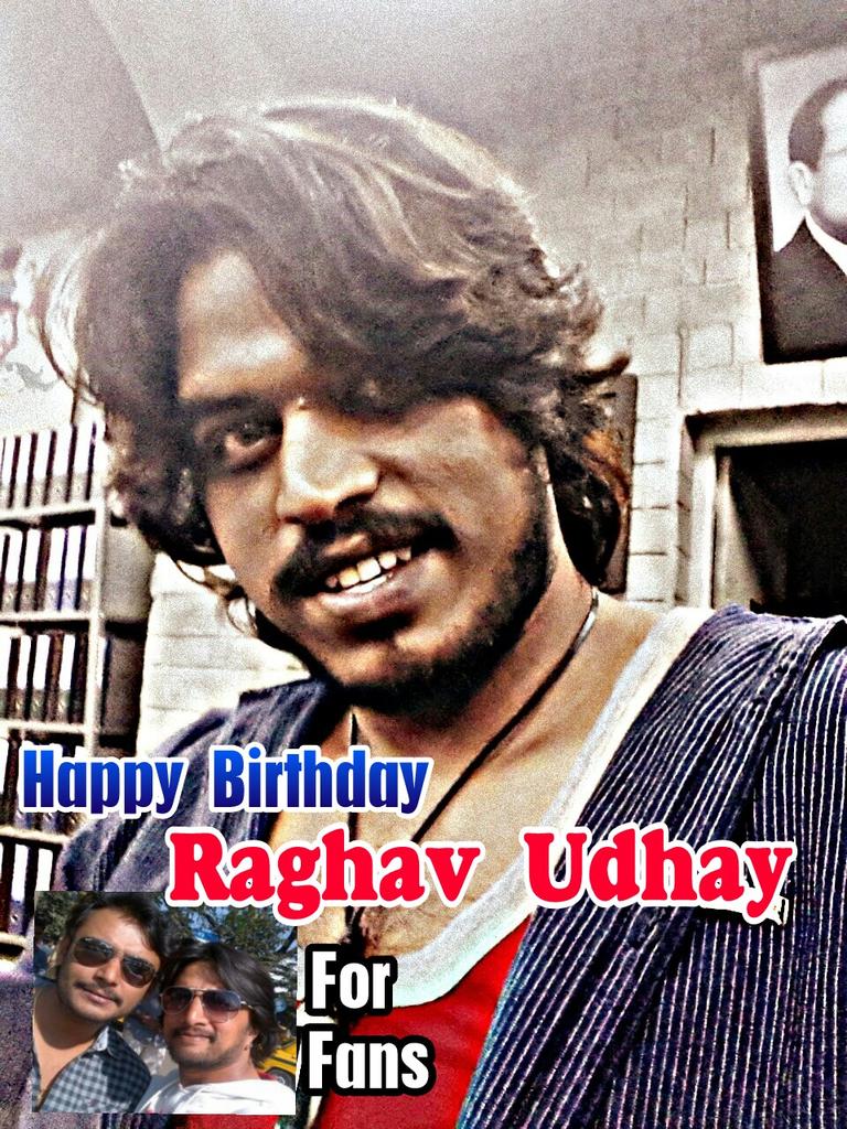 Darshan_Sudeep's tweet photo. Happy Birthday Raghava Uday sir
All the best upcoming movies #Rhatte #Airavatha
For DS fans http://t.co/BHJjfW0xqs