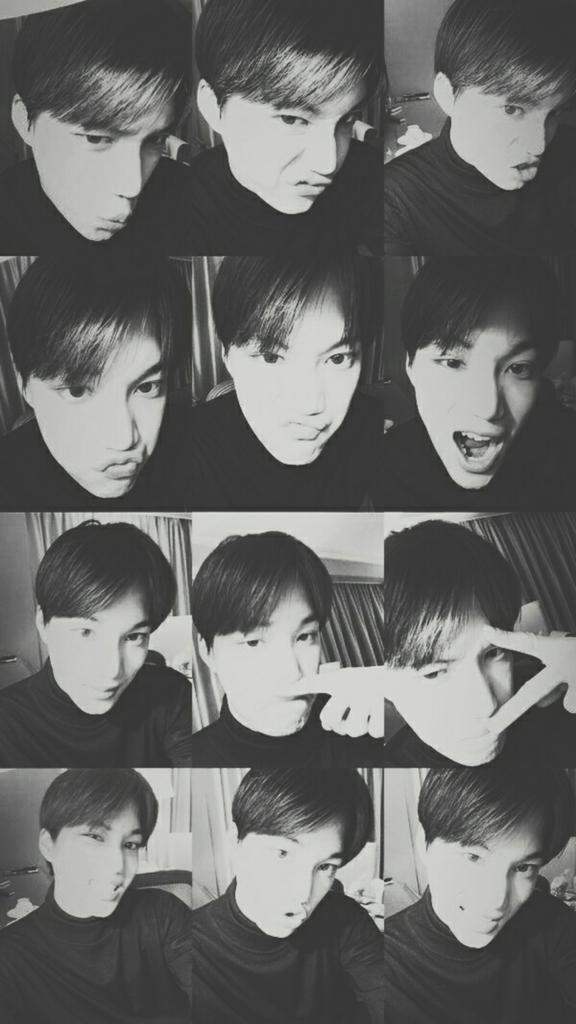 mitta_mk's tweet photo. "@EXOffical_: jongin is that one person who says that he doesnt know to take selcas and then have these in his phone http://t.co/wsdWQOVf2l"