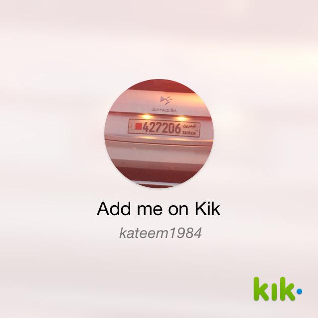 iyazeedi1's tweet photo. مرحبًا! أنا على Kik - اسم المستخدم الخاص بي هو 'kateem1984' http://t.co/mYQRZtUgcv http://t.co/60mbYH7lfH