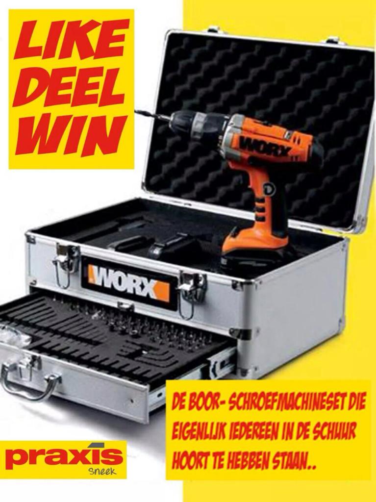 Deze prijs winnen? Dat kan! Ga naar de #Facebook van #Praxis #Sneek Like en Deel deze #actie