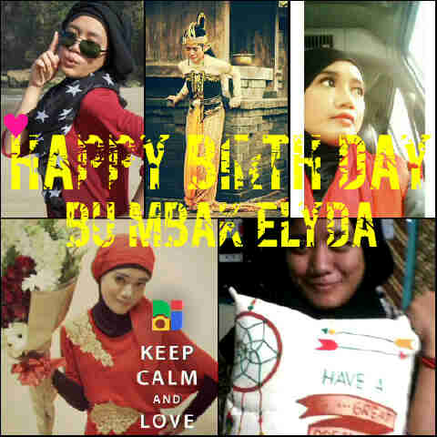 TeaterGema's tweet photo. Ini hadiah dari kami wkwkwk. Created by: @MaulidaRamadina 
To: @ElydaKRara http://t.co/M3whPfJQJT