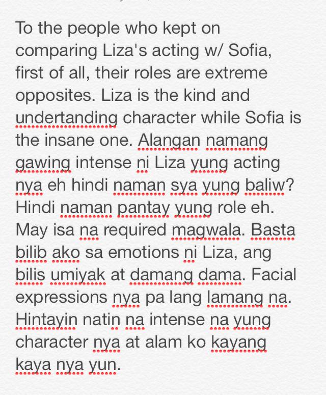 Lizquenatic's tweet photo. very well saidπβ@jdc0609_: I just had to say this sorry.My point of view.#LizQuen@lizasoberano β€οΈ #ForevermoreChoice http://t.co/nGr6yNuzWRβ
