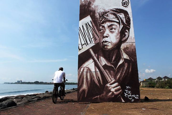 Tomorrow 17.01.2015 at 6pm @taman_baca with <a href="/the_pojoks/">komunitas pojok</a> 
#wdsoloproject #streetart #urbanart
facebook.com/events/1028855…