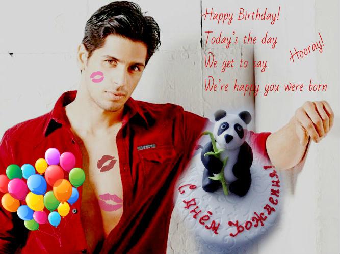   Happy Birthday Sidharth Malhotra 