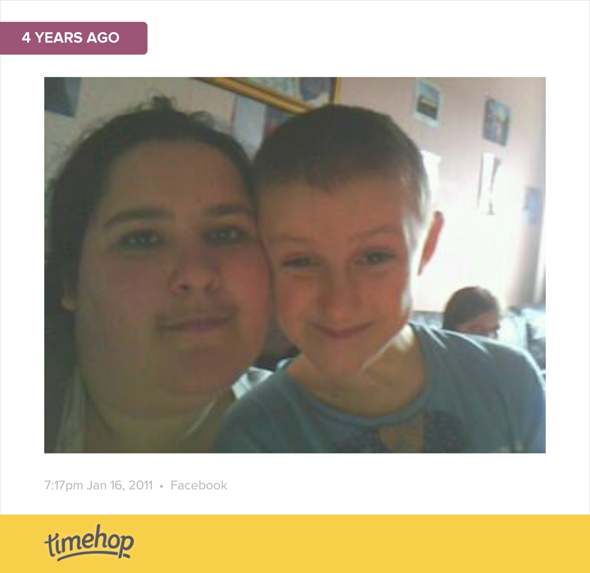 shazn3222's tweet photo. omg look how young ma other wee darling is Jamie is 8 here omg,,  canni believe he 14 this year only feel yesterd... http://t.co/6S5QDPPteD