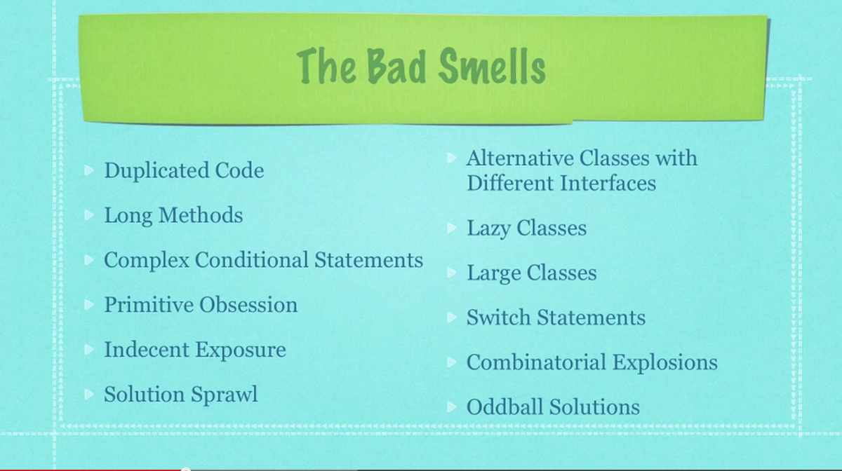 anilberry's tweet image. nice tutorial on Code Refactoring  youtube.com/watch?v=vhYK3p…
 #CodeRefactor #Java #Python #Javascript #DerekBanas