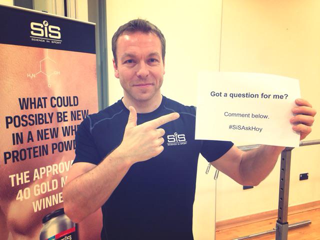 ScienceinSport's tweet photo. We've got a LIVE protein Q&amp;A with @chrishoy today from 11.30am-12.30pm. Got a question? Tweet with #SiSAskHoy http://t.co/2KTQr6dJoi