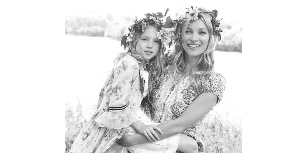 Happy 41st Birthday to mum, model & muse, Kate Moss!  