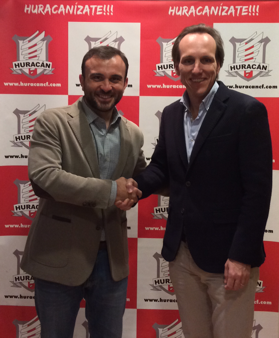CF_Huracan's tweet photo. Huracán CF firma acuerdo con @tiba | Huracán CF http://t.co/XYz2nLKFNm SEGUIMOS CRECIENDO. http://t.co/rN4P9hhhDj