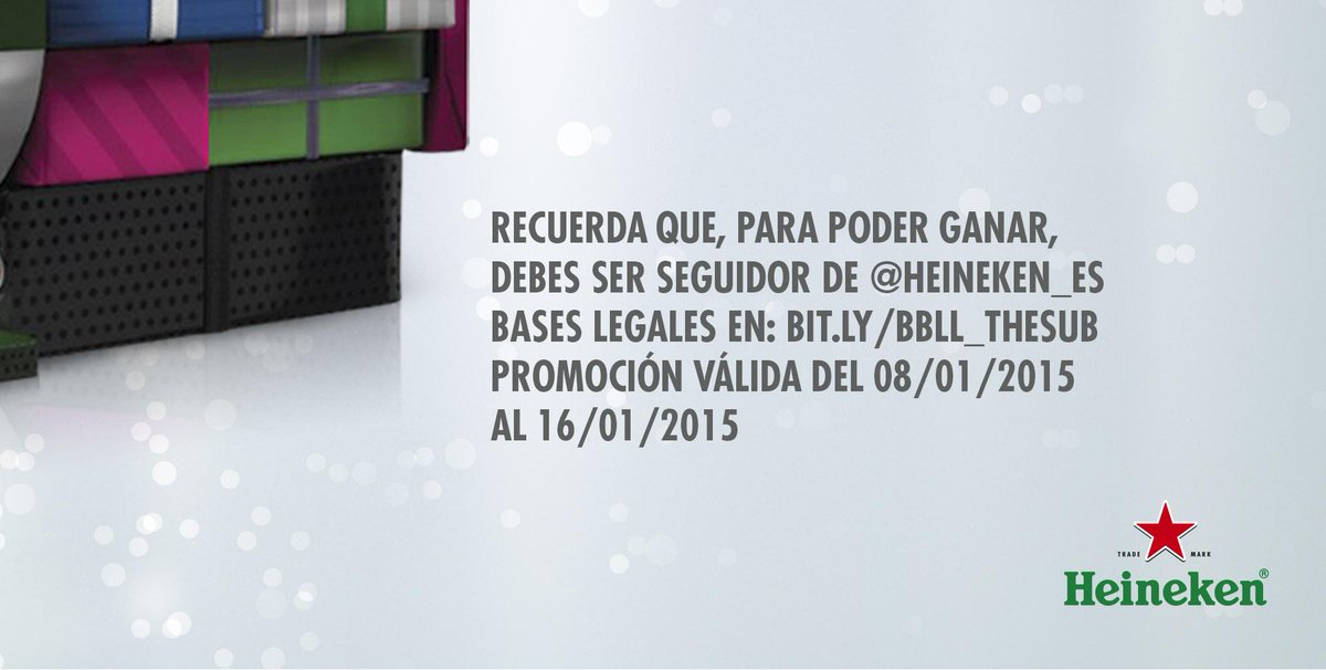 Heineken_ES's tweet photo. Hoy es el último día para deshacerte de ese regalo que nunca pediste y cambiarlo por un THE SUB #NavigateTheSub http://t.co/69397gr0Fp