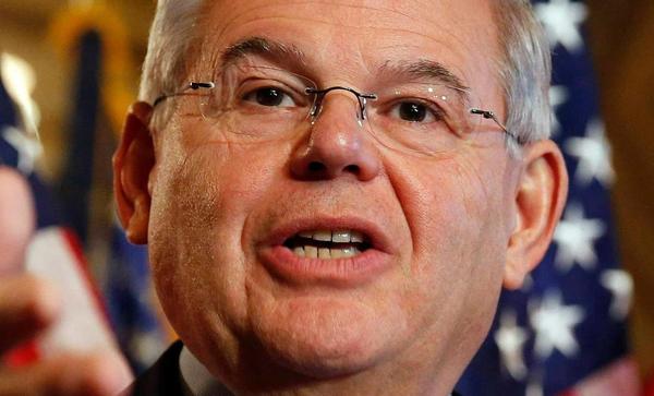 Democrat Robert Menendez criminal corruption charges