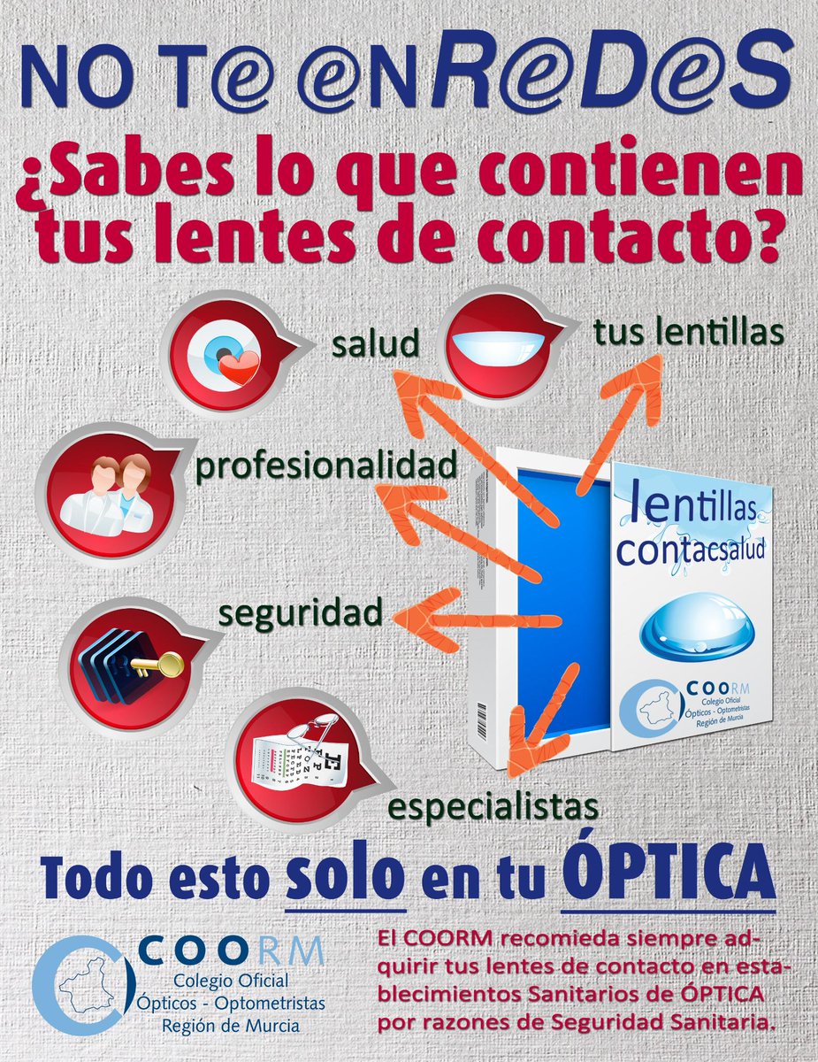 coormoficial's tweet photo. Con las #LentesdeContacto #NoTeEnredes Visita al #ÓpticoOptometrista Garantiza tu #SaludOcular y #SaludVisual http://t.co/uWPuABVEBO