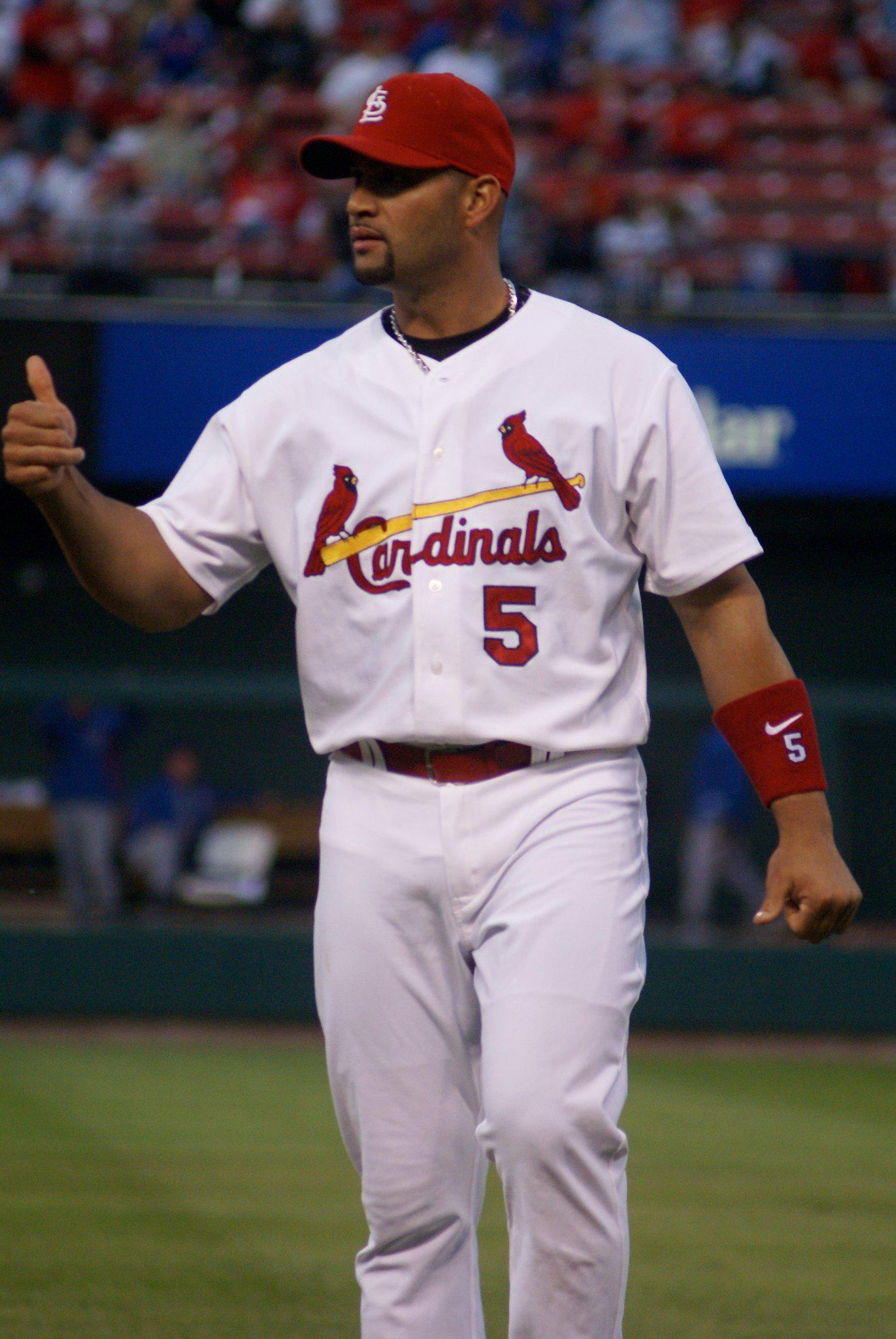 Happy 35th Birthday To Albert Pujols. 