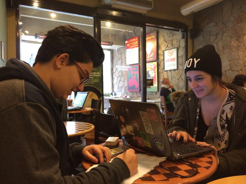 SUgoesGreen's tweet photo. Last touches... @StudentsGoGreen http://t.co/ONholJt1Bd