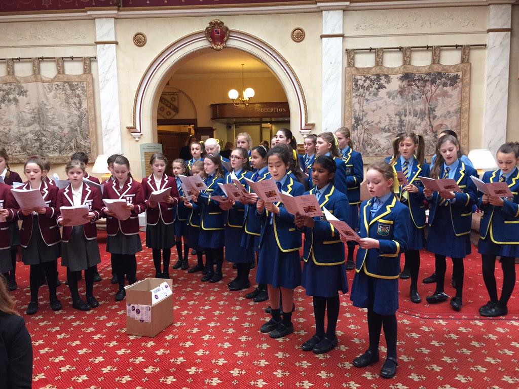 NotreDameCobham's tweet photo. Rehearsals are underway for the #CISC15 conference - a joint performance with @sgweybridge @OPHotel http://t.co/BwogW5DyeF