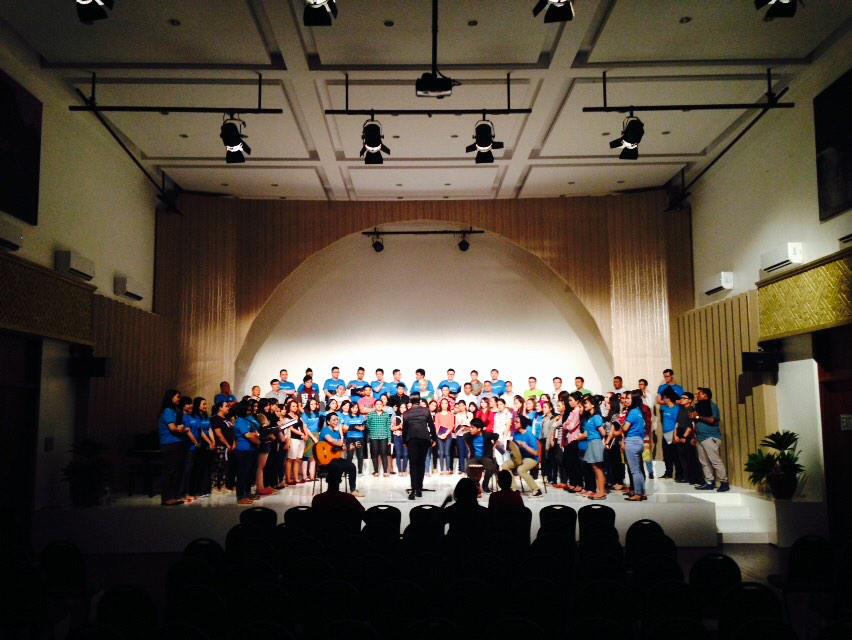 A sneak peek to tonight's concert. <a href="/PSMMaranatha/">Maranatha Choir</a> <a href="/perbanaschoir/">Perbanas Choir</a> <a href="/ParamabiraChoir/">PARAMABIRA</a>
