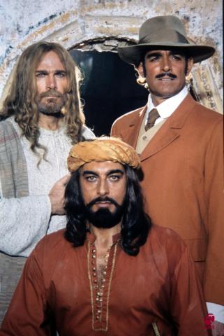 Happy Birthday Kabir Bedi! ( w. Franco Nero and Fabio Testi)  