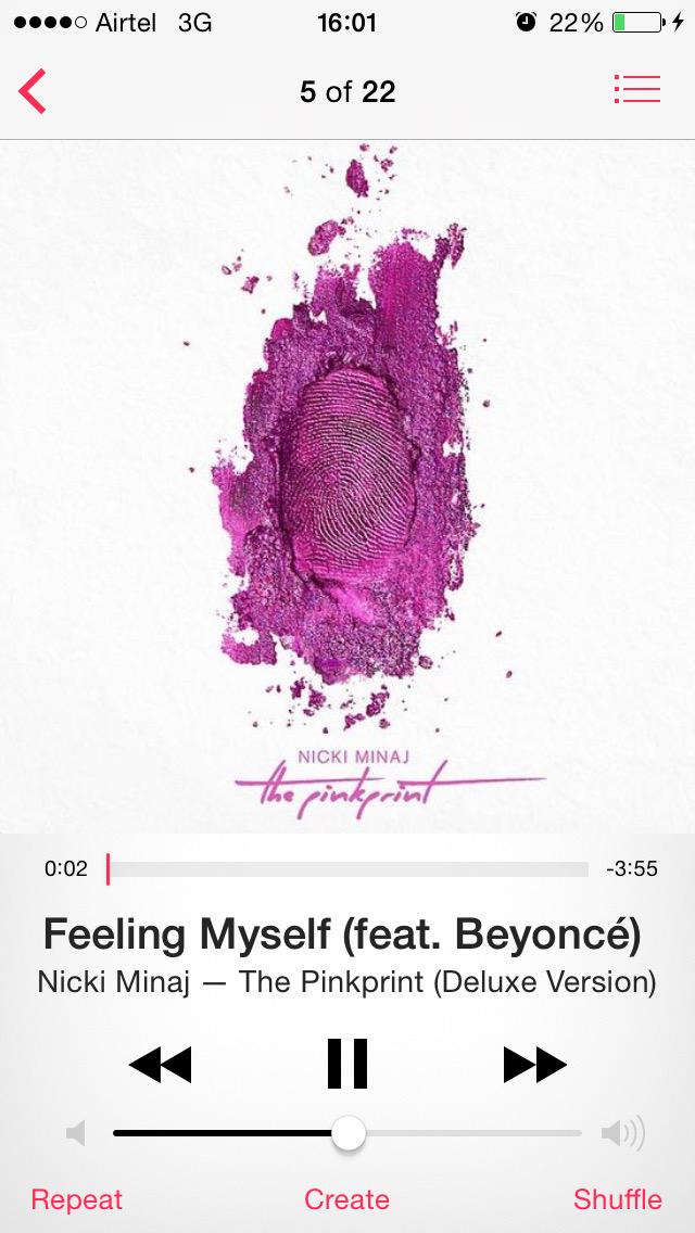 nakotics's tweet photo. My fave song to jogg with @NICKIMINAJ http://t.co/kNEirNEXNM