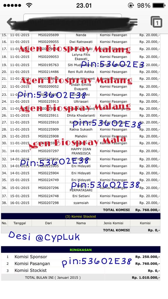 CypLuk's tweet photo. Modal 230rb udah bisa dpt bonus segini di pertengahan bulan alhamdulilah  @infomalang @jubelmalang http://t.co/8hcb1T27rY