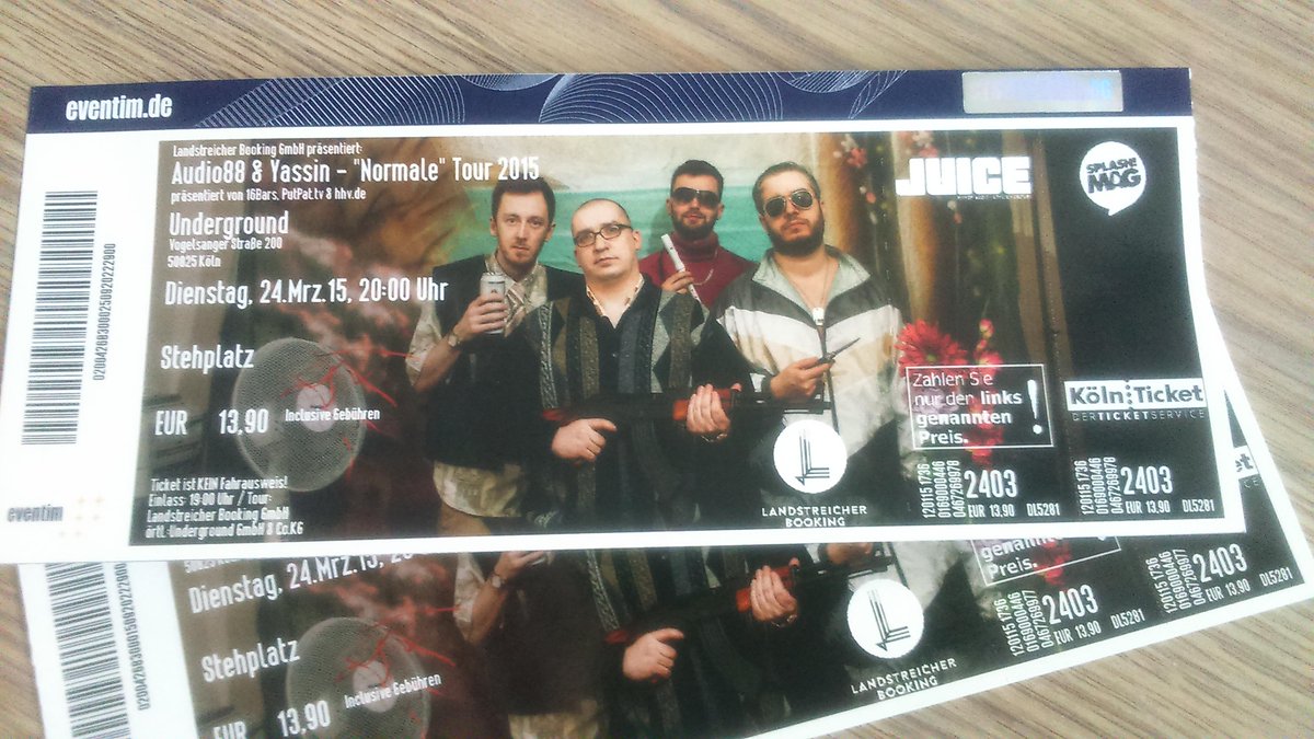 blind_now's tweet photo. Geile Scheiße. Wir sind dabei.
#NormalerSamt
#NormaleTour http://t.co/QTVW31kpT6