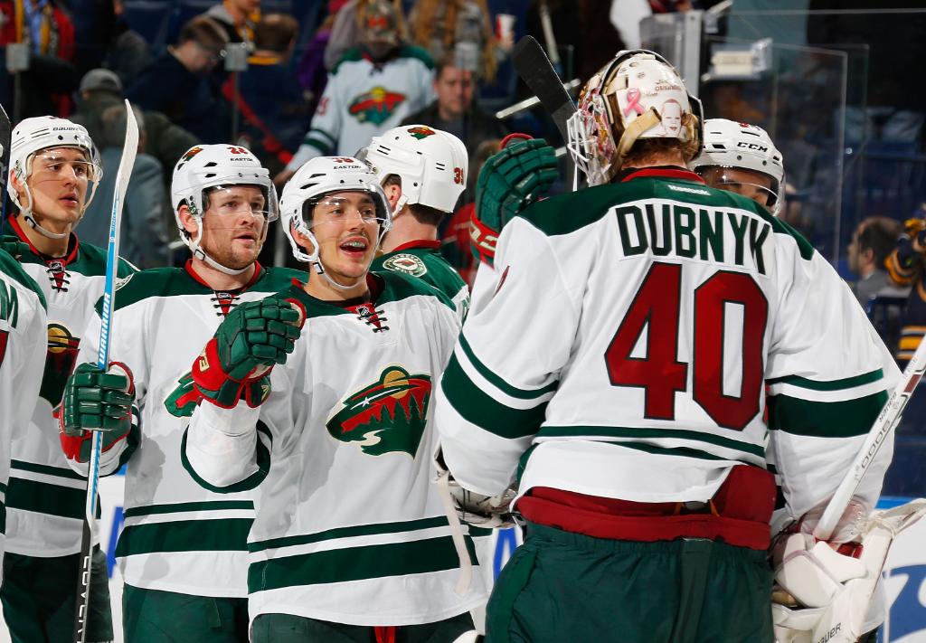 NHL's tweet image. The best way to make new friends?

A shutout of course.