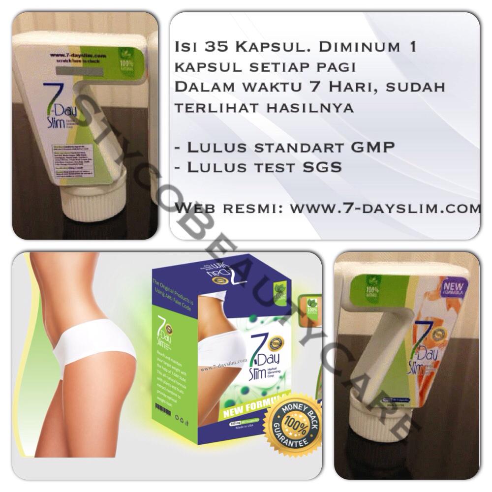 7 days sliming. Dalam 7 Hari hasil sudah terlihat. Lulus Uji GMP. Dijamin AMAN! Hanya 80.000 ~ SMS/WA 0896-7703-8015