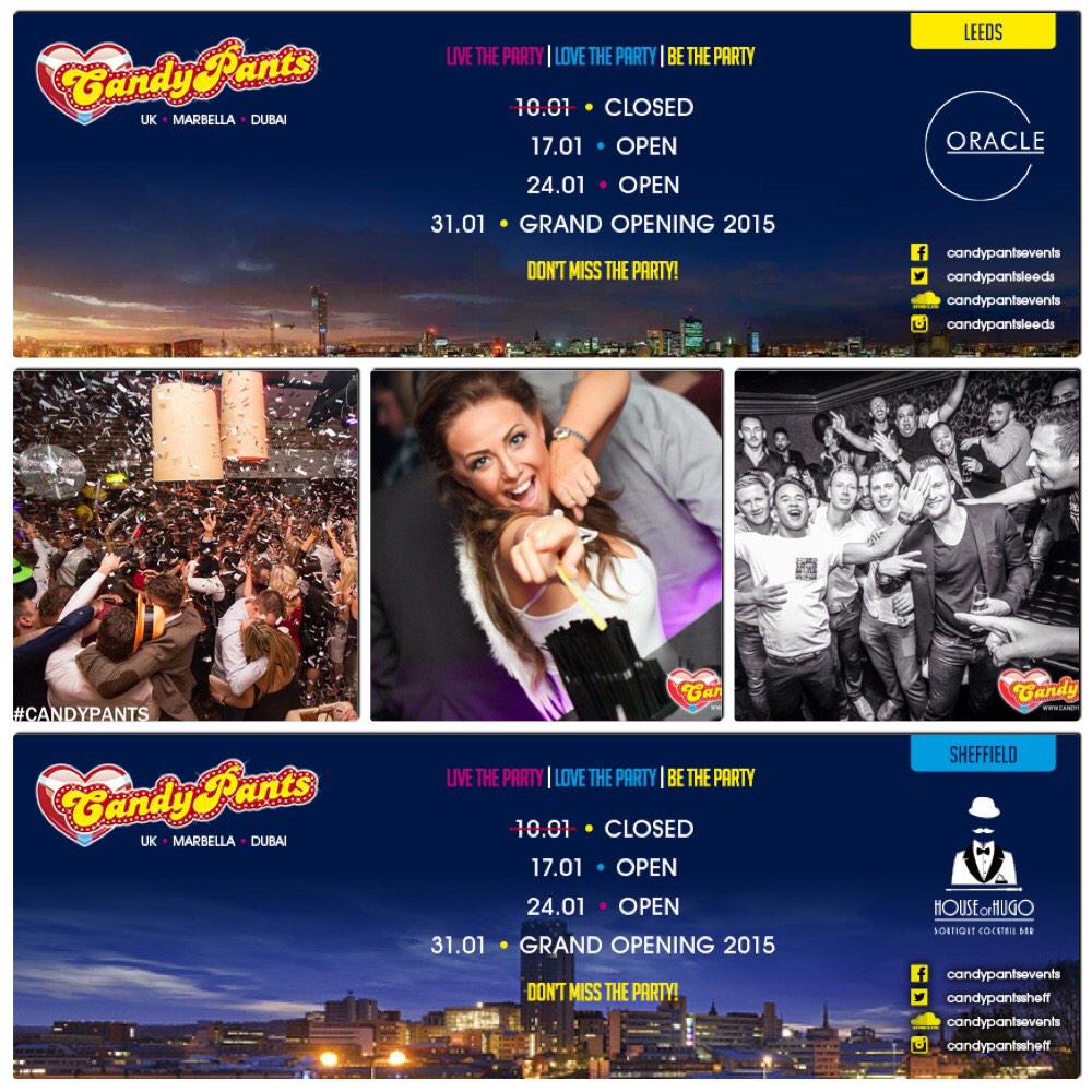 candypantsevent's tweet photo. 2015 is off to a flyer in #Dubai &amp; this Saturday we return in the #UK @CandypantsLeeds &amp; @CandypantsSheff #DMforDeals http://t.co/msxMIC1fxE
