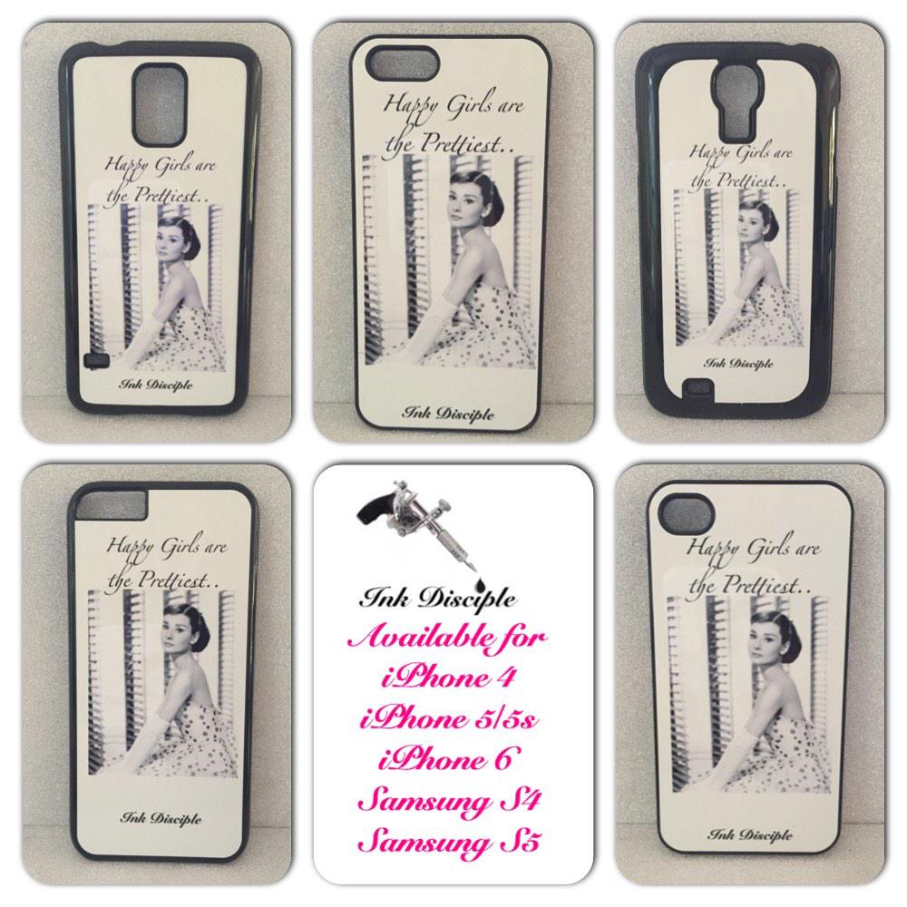InkDisciple's tweet image. Audrey Hepburn case £7 &amp;amp; free uk delivery #iphonecase #iphone #samsung #tattoo #phone #sale #fashion #AudreyHepburn