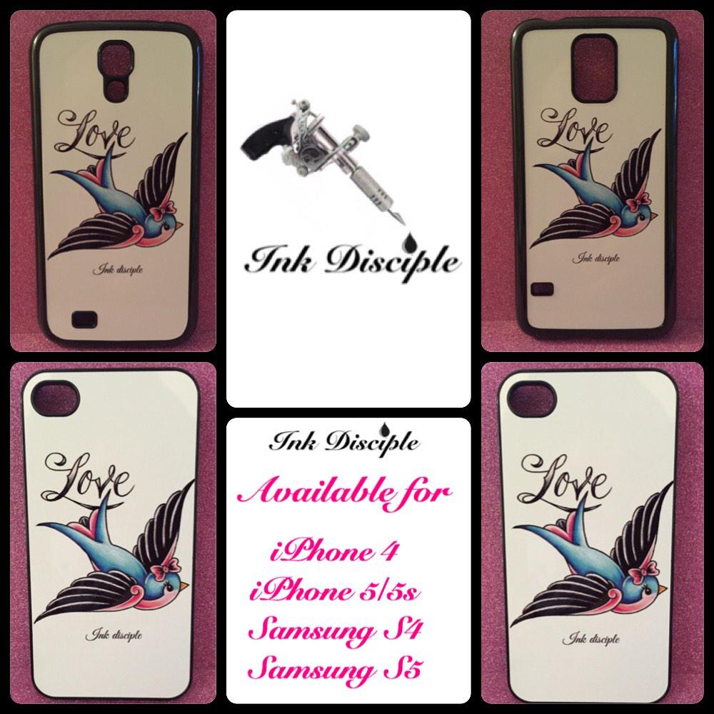InkDisciple's tweet image. Love bird case £7 &amp;amp; free uk delivery #iphonecase #iphone #samsung #tattoo #phone #sale #fashion #custom #lovebirds