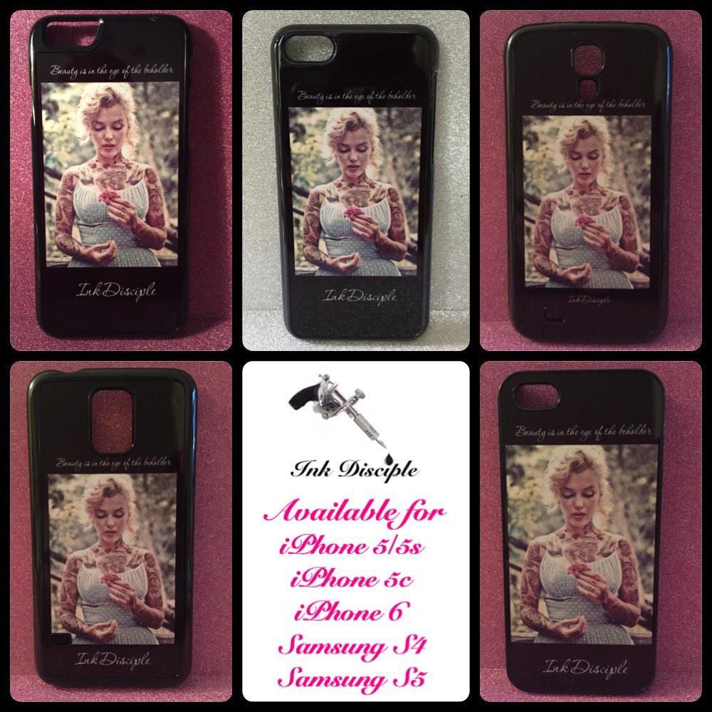 InkDisciple's tweet image. pin up case £7 &amp;amp; free uk delivery #iphonecase #iphone #samsung #marilynmonroe #tattoo #phone #sale #fashion #pinup