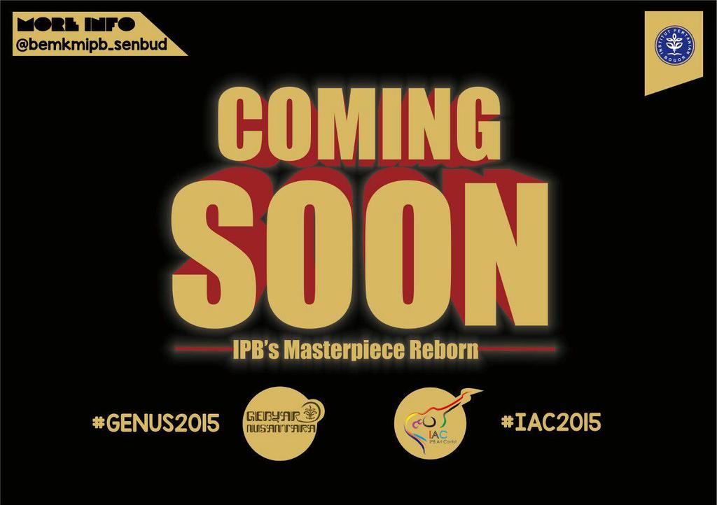 <a href="/TeaterUpToDate/">Teater FEMA</a> ARE YOU READY FOR THE BIGGEST TALENT SHOW IN IPB?! #IAC2015