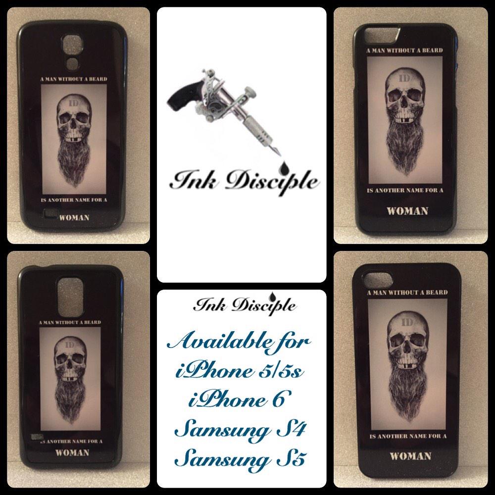 InkDisciple's tweet image. Beard case £7 &amp;amp; free uk delivery #iphonecase #iphone #samsung #beard #tattoo #phone #sale #fashion #custom #man