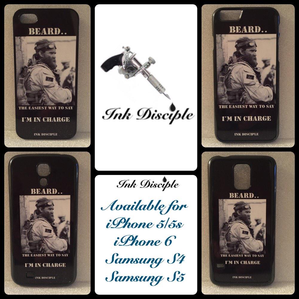 InkDisciple's tweet image. Beard case £7 &amp;amp; free uk delivery #iphonecase #iphone #samsung #beard #tattoo #phone #sale #fashion #custom #man