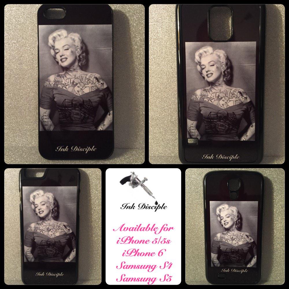 InkDisciple's tweet image. pin up case 🌟£5 free uk delivery #iphonecase #iphone #samsung #marilynmonroe #tattoo #phone #sale #fashion #pinup