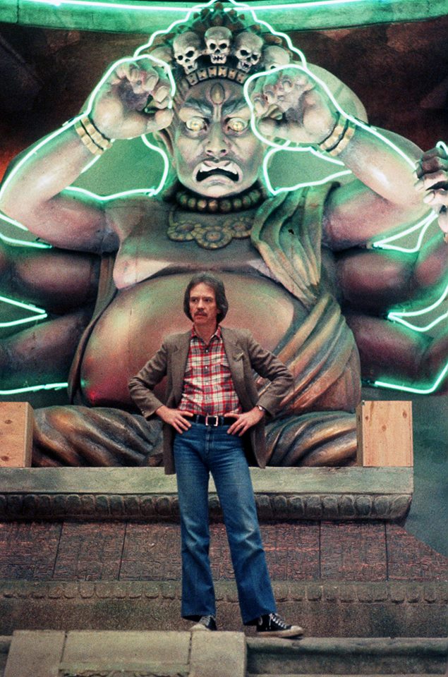 Time to wish a very happy birthday to John Carpenter - seen here on the set of Big Trouble In Little China! 